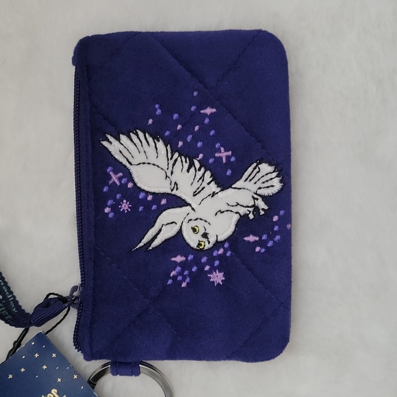 Vera Bradley Harry Potter Zip ID Case Forbidden Forest - Picture 3 of 8